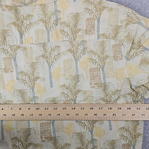 Solitude Tiki Shirt Medium Button Down Hawaiian - Picture 7 of 10
